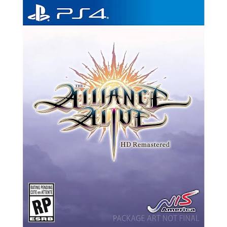 Alliance Alive HD Remastered - RJC PS4
