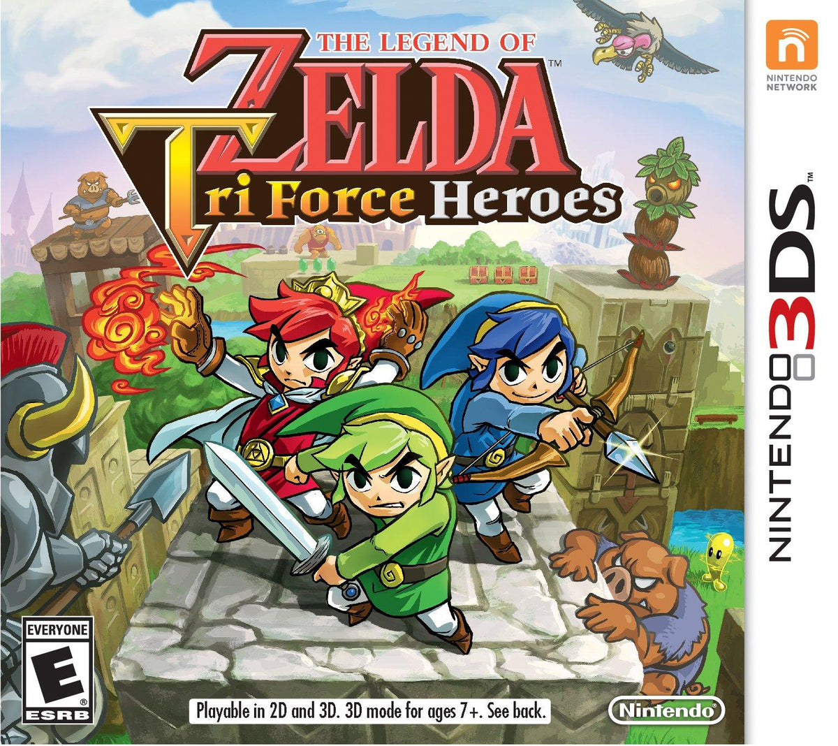 Zelda Tri Force Heroes - RJC 3DS