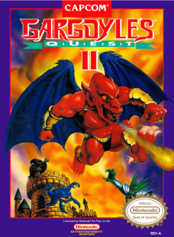 Gargoyle's Quest II The Demon Darkness - Source NES Commission