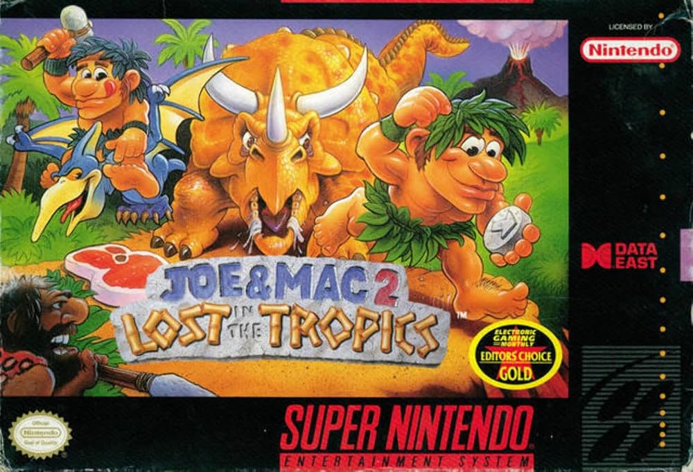 Joe & Mac 2: Lost in The Tropics - Source SNES Commission