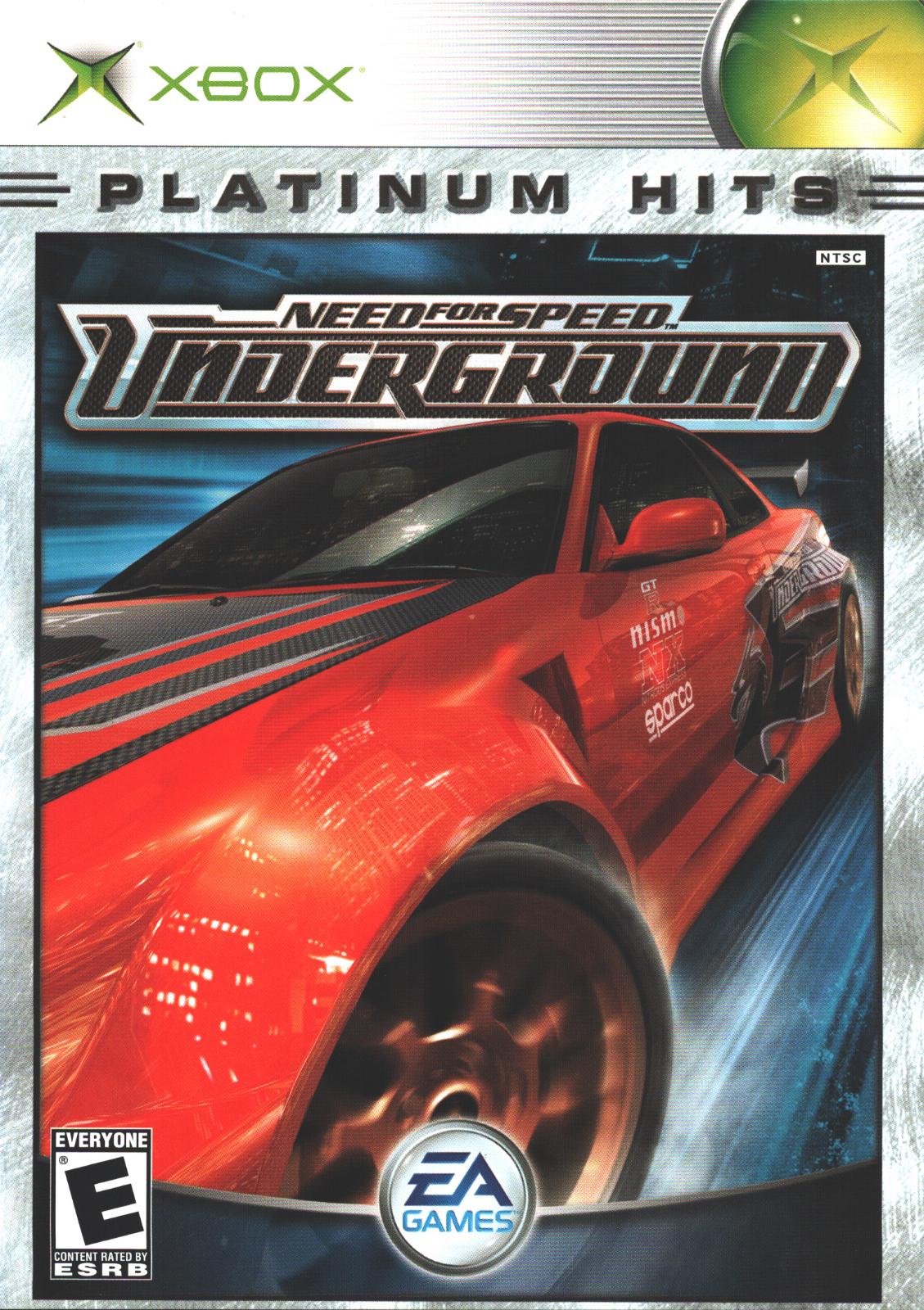 Need for Speed: Underground (Platinum Hits) - GCC Xbox