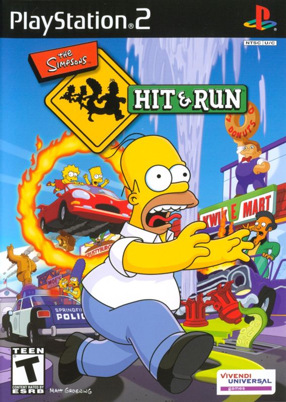 The Simpsons: Hit & Run - GCC PS2