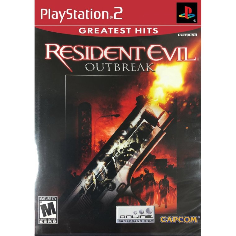 Resident Evil Outbreak (Greatest Hits) - GCC PS2