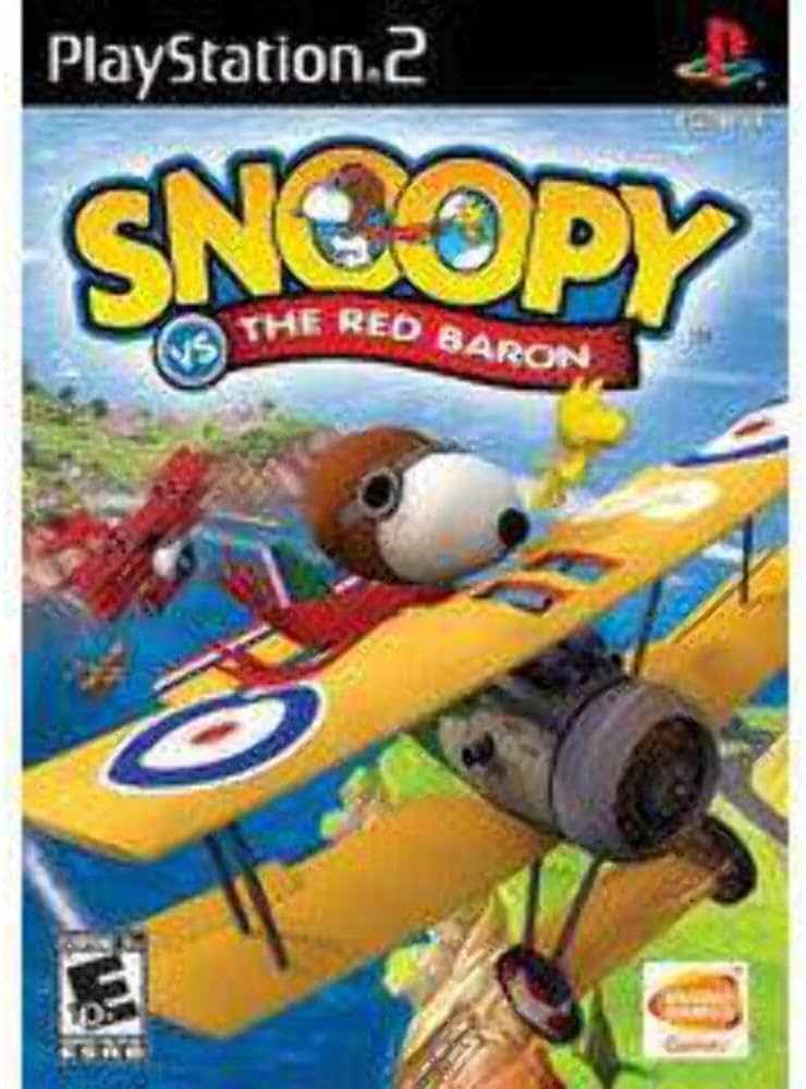 Snoopy vs The Red Baron - GCC PS2