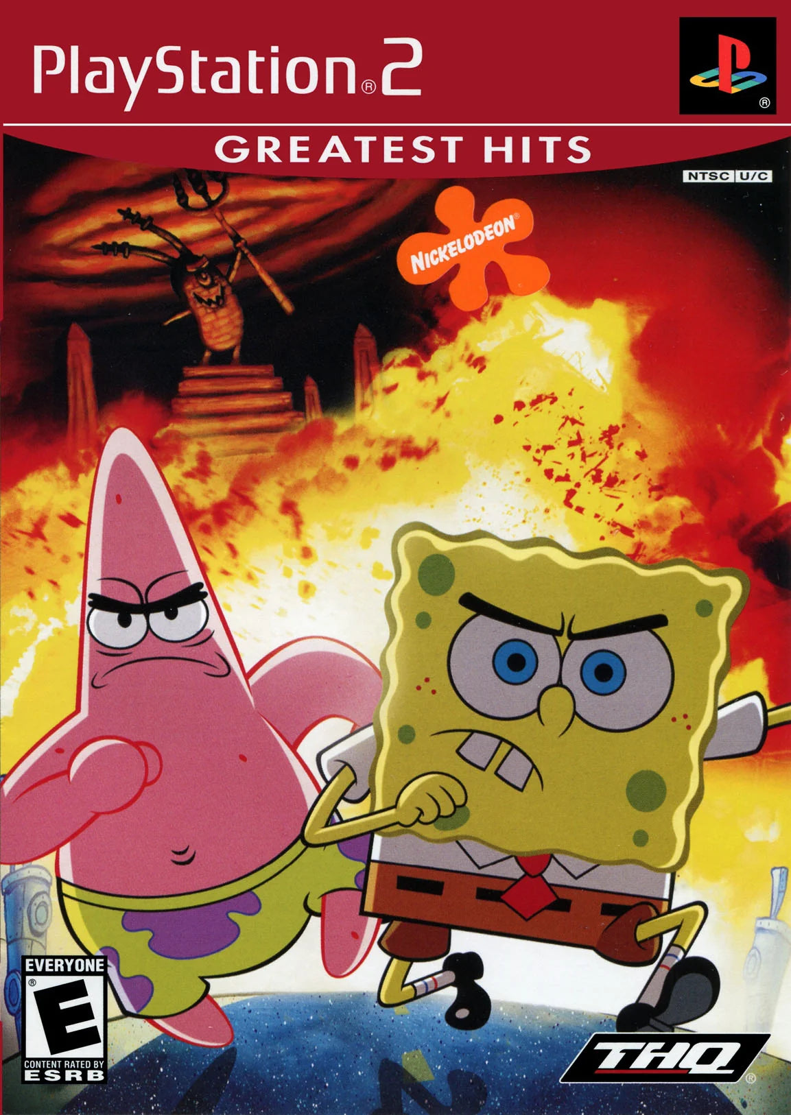 Spongebob Squarepants: The Movie (Greatest Hits) - GCC PS2