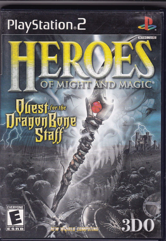 Heroes of Might and Magic: Quest for the DragonBone Staff - GCC PS2