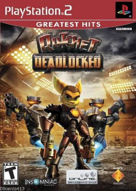 Ratchet Deadlocked (Greatest Hits) - GCC PS2