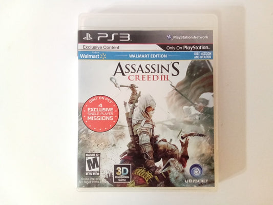Assassin's Creed III [Walmart Edition] - Playstation 3