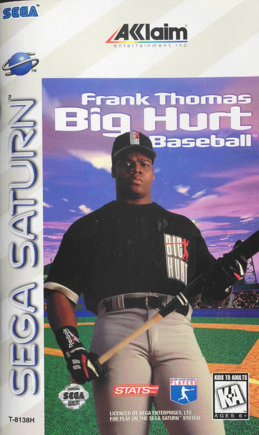 Frank Thomas Big Hurt Baseball - Source Sega Saturn Commission
