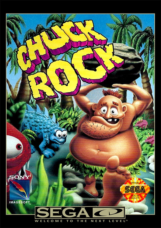 Chuck Rock - Source Sega CD Commission