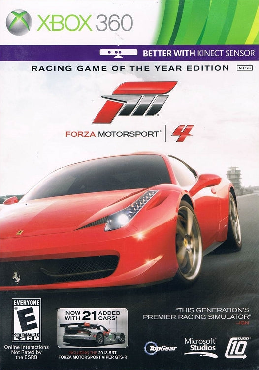 Forza Motorsport 4 [Racing Game Of The Year Edition] - Xbox 360